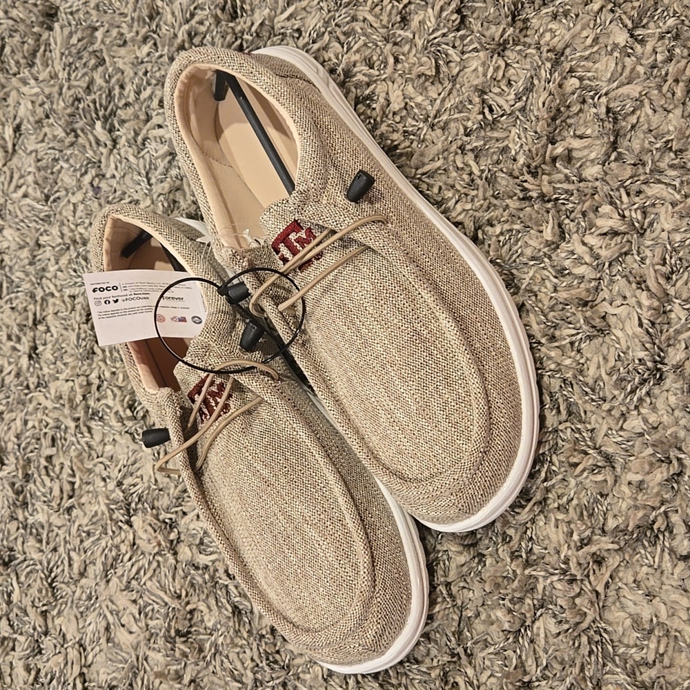 Texas A&M FOCO slip ons
